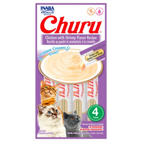 Churu - Pollo con Camarón para Gatos