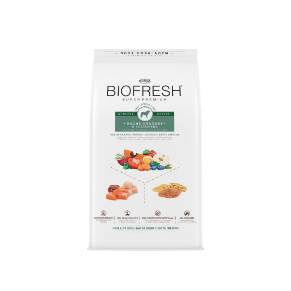 BIOFRESH PERRO ADULTO RAZA GRANDE Y GIGANTE