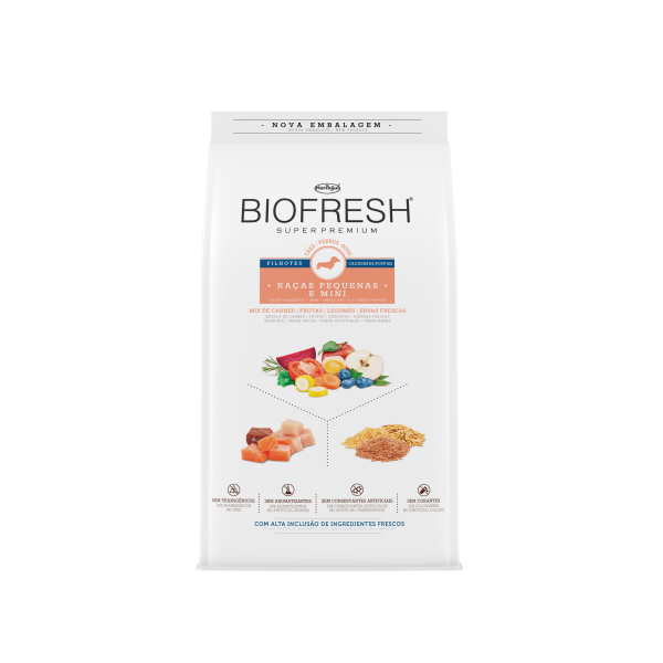 BIOFRESH PERRO CACAHORRO RAZA PEQUEÑA Y MINI