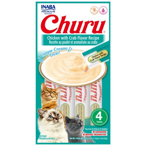 Churu - Pollo con Cangrejo para Gatos