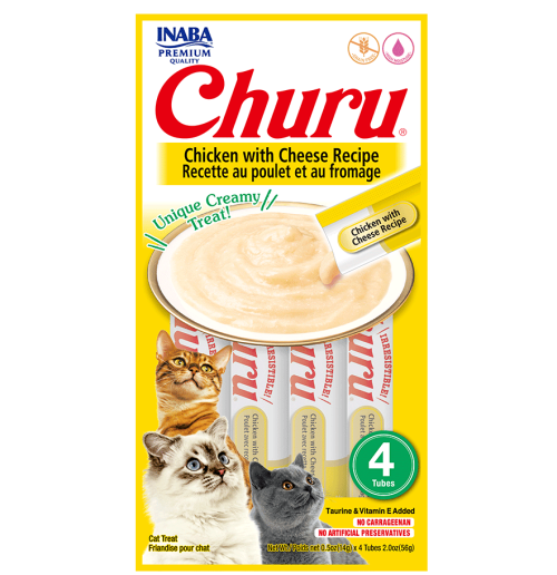 Churu - Pollo con Queso para Gatos