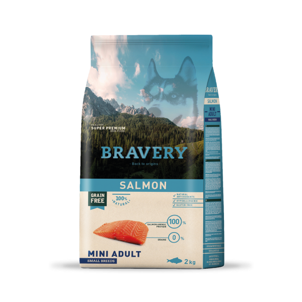 mini adulto salmon 2 kilos