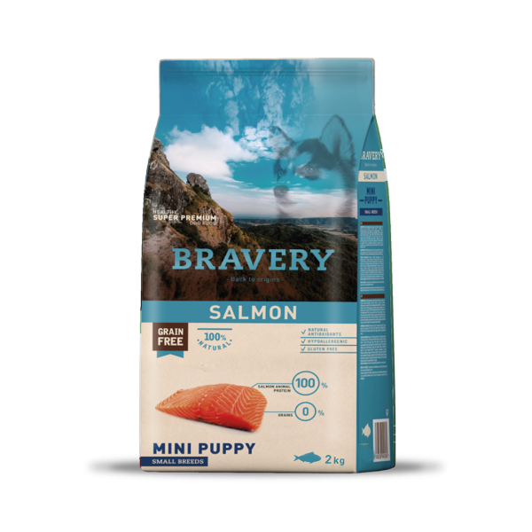 mini puppy salmon 2 kilos