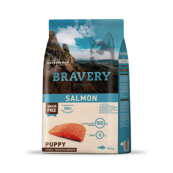 puppy large salmon