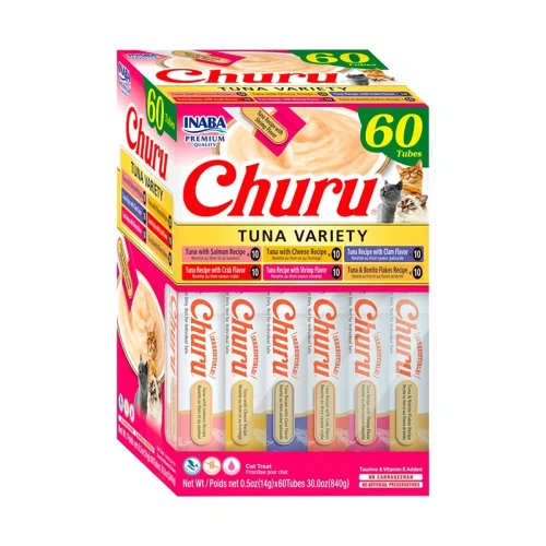 CHURU TUNA VARIETIES 60 TUBES